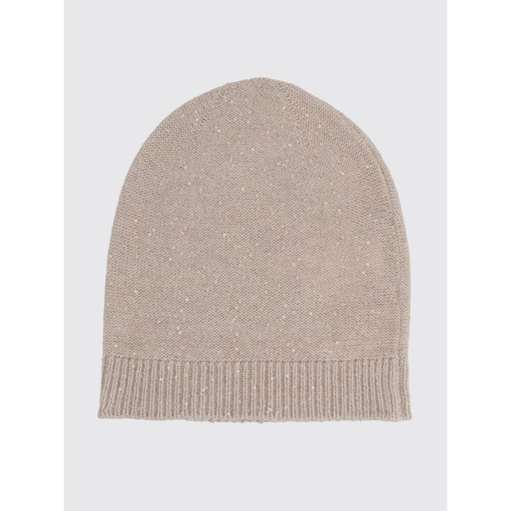 Fabiana Filippi Women Sequin Wool And Cashmere Blend Beanie Fabiana Filippi